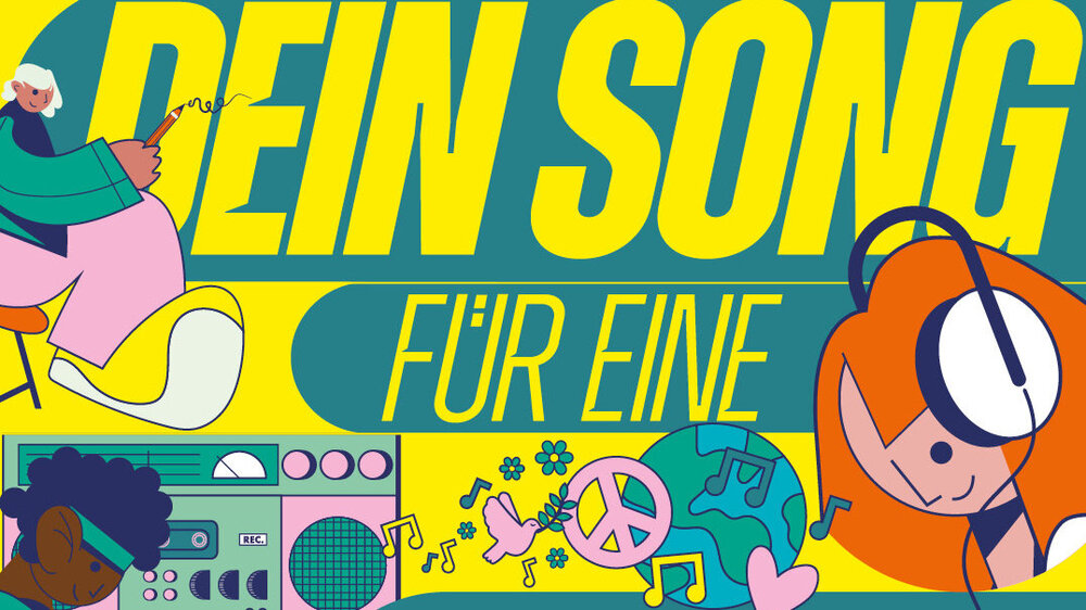 Bildlogo Wettbewerb Dein Song für eine Welt 